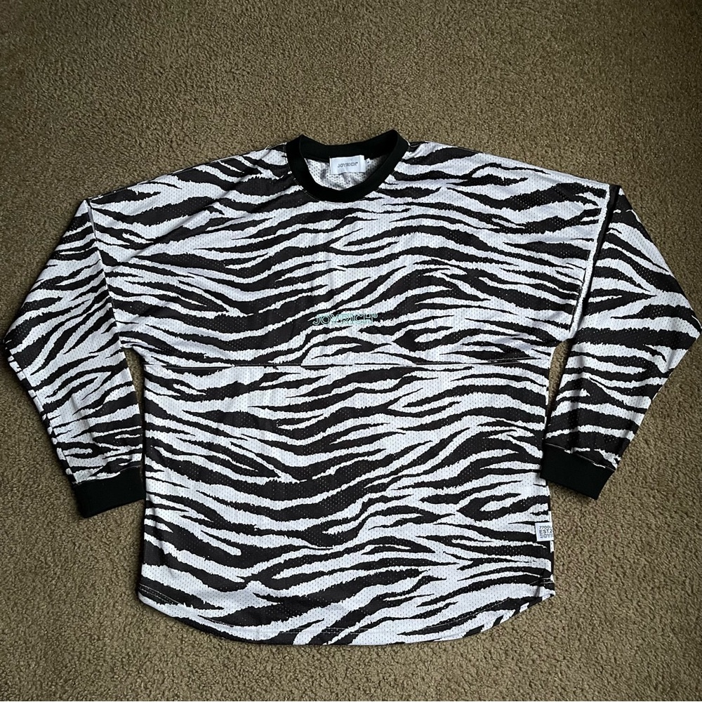 JOYRICH Long Sleeve Size L Color Black/White
